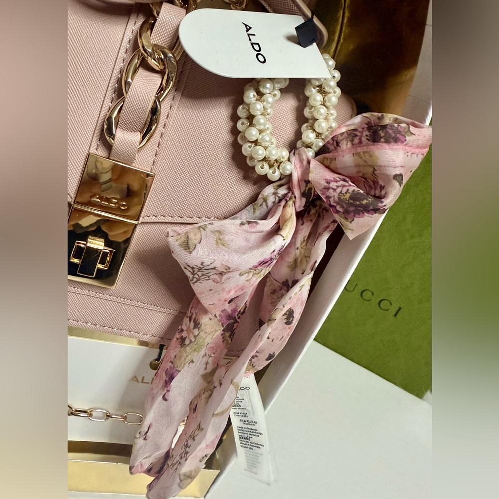 🆕ALDO Limited Edition Pink Crossbody Bag Chic & Versatile Bag 🔥4 in ONE🔥 - Picture 6 of 9